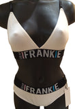 DF Monogramed Triangle Bra