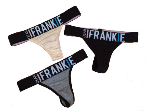 DF Monogramed Thong