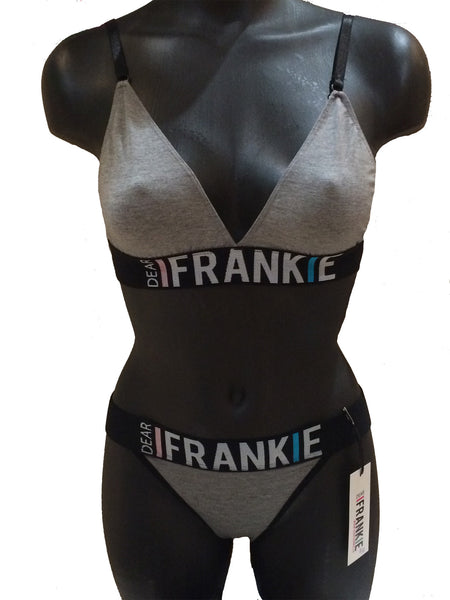 DF Monogramed Triangle Bra